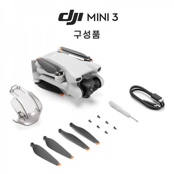 DJI스토어 드론뷰,DJI Mini 3 (기체 단품, 조종기 미포함)