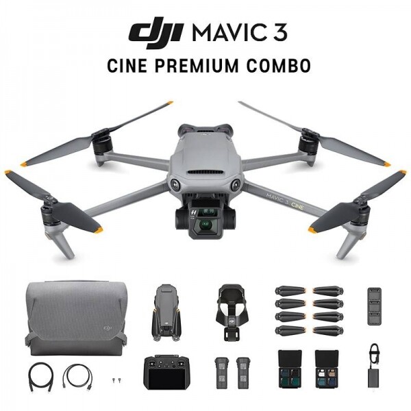 DJI스토어 드론뷰,DJI Mavic 3 Cine Premium Combo 매빅3 씨네 프리미엄 콤보 (스마트컨트롤러, 1TB SSD 탑재)