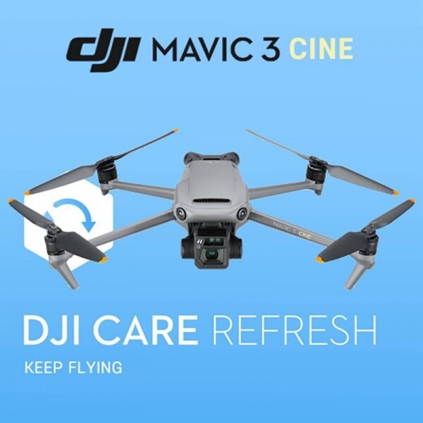 DJI스토어 드론뷰,DJI 매빅3 씨네 케어 리프레시 보험 (MAVIC 3 Cine Care Refresh 1-Year Plan)