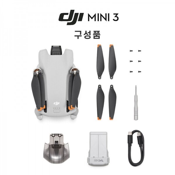 DJI스토어 드론뷰,[예약 상품, 입고일 미정] DJI Mini 3 (기체 단품)